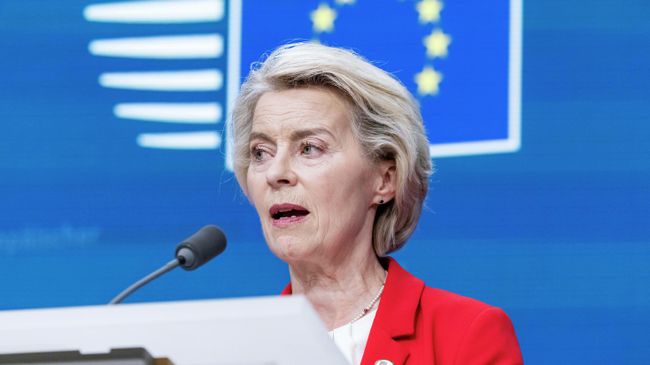 Глава Еврокомиссии Урсула фон дер Ляйен