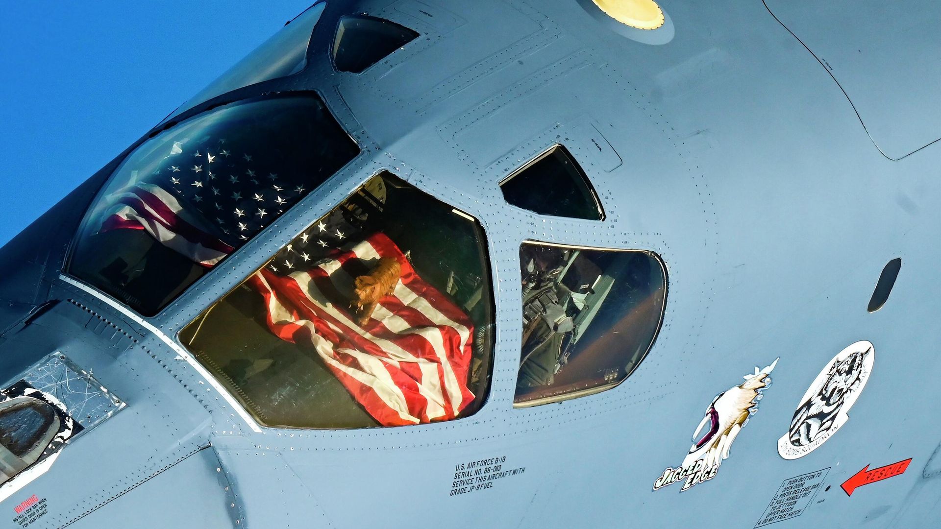 Самолет B-1B Lancer ВВС США Самолет B-1B Lancer ВВС США - РИА Новости, 1920, 18.07.2025