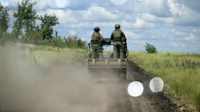 Российские военнослужащие