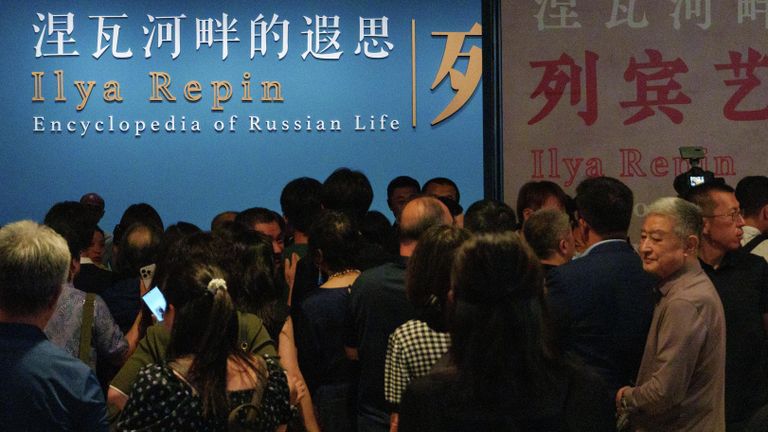 Выставка Илья Репин. Энциклопедия русской жизни в Национальном музее Китая в Пекине