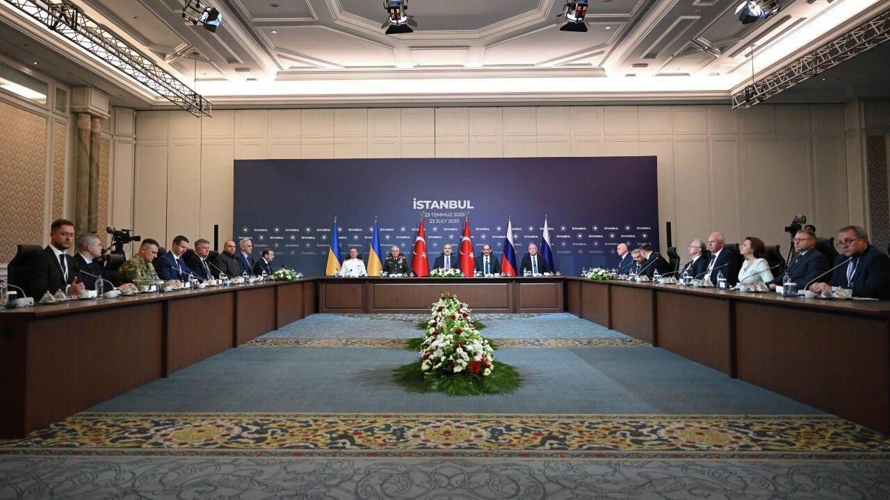 Переговоры между делегациями России и Украины в Стамбуле - РИА Новости, 1920, 23.07.2025