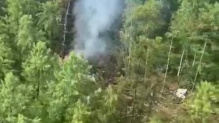 Место крушения самолета Ан-24 авиакомпании Ангара в Амурской области - РИА Новости, 1920, 24.07.2025
