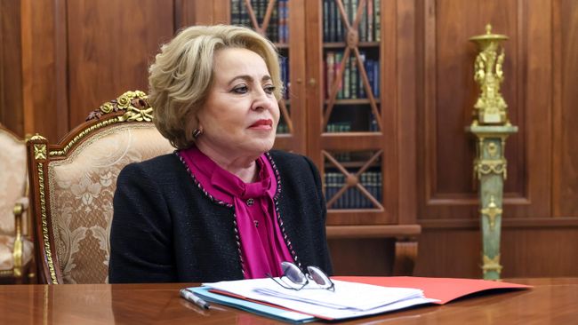 Председатель Совета Федерации РФ Валентина Матвиенко