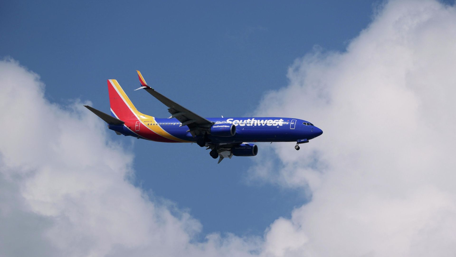 Самолет авиакомпании Southwest Airlines Самолет авиакомпании Southwest Airlines - РИА Новости, 1920, 26.07.2025