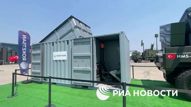 Система запуска ракет, замаскированная под обычный грузовой контейнер от турецкой Roketsan