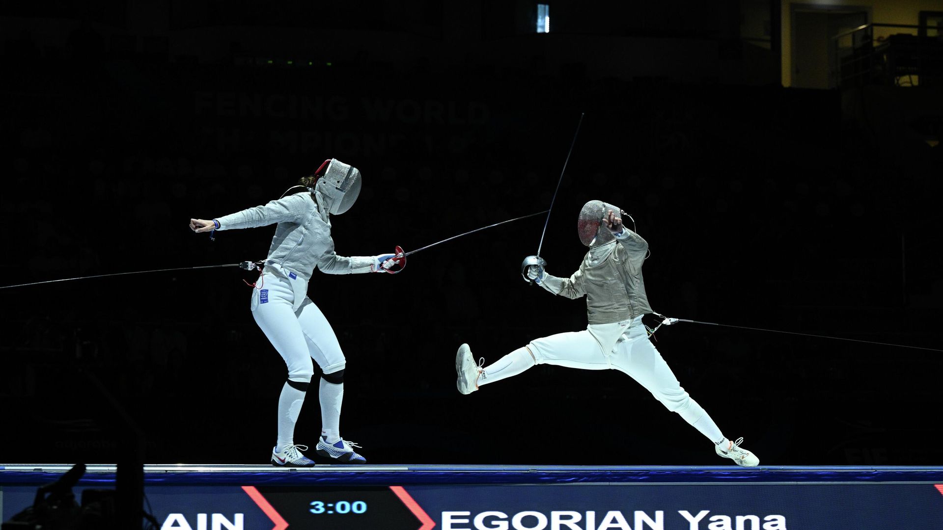 Российская саблистка Яна Егорян победила польку Зузанну Цесляр в финале чемпионата мира по фехтованию в Тбилиси Российская саблистка Яна Егорян победила польку Зузанну Цесляр в финале чемпионата мира по фехтованию в Тбилиси - РИА Новости, 1920, 27.07.2025