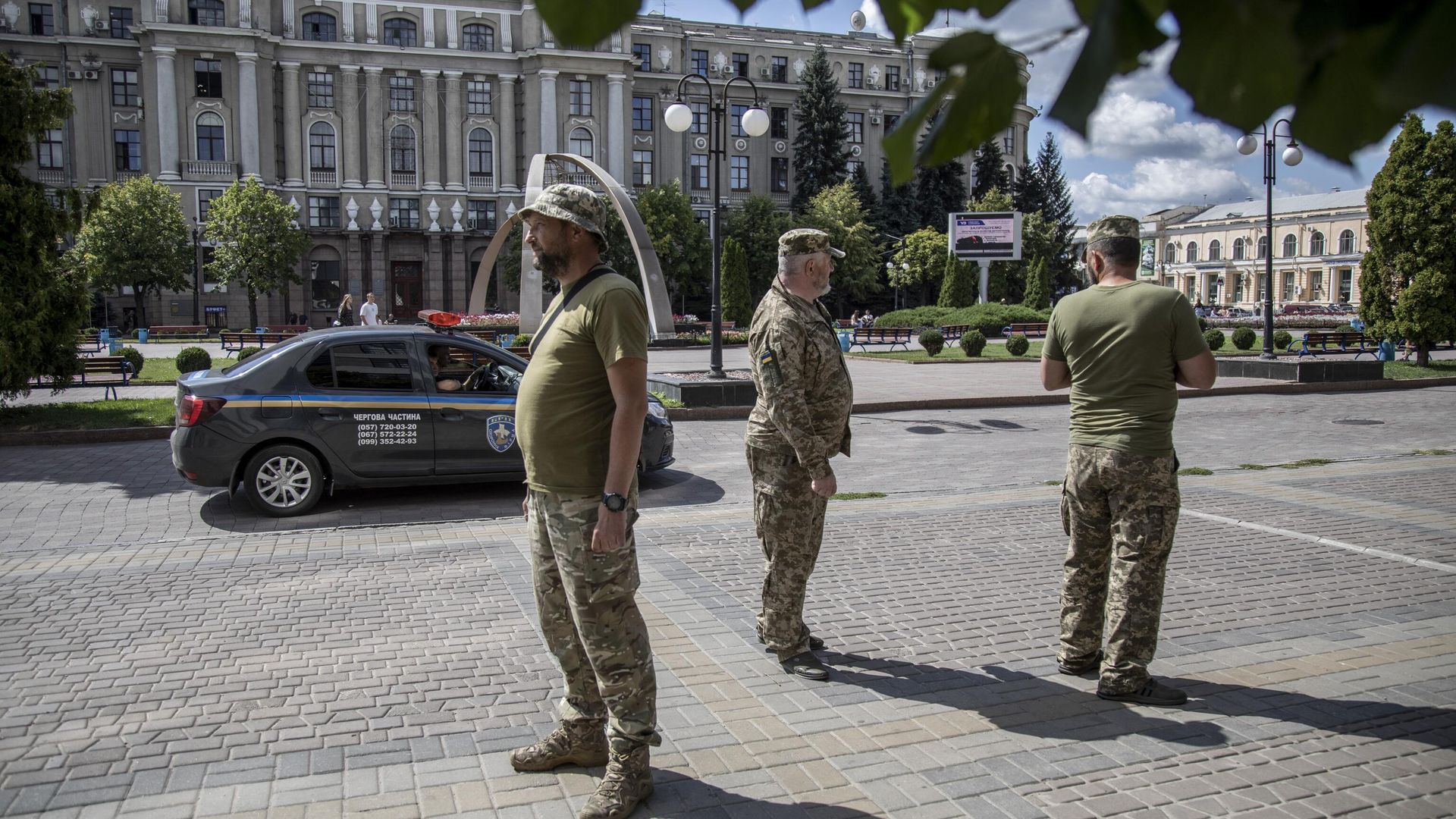Сотрудники ТЦК патрулируют улицы Харькова, Украина Сотрудники ТЦК патрулируют улицы Харькова, Украина - РИА Новости, 1920, 28.07.2025