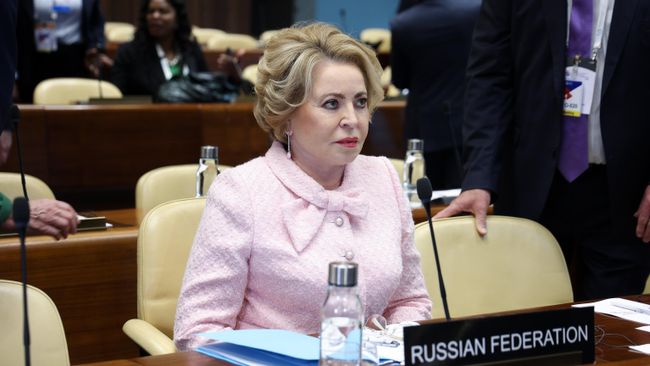 Председатель Совета Федерации РФ Валентина Матвиенко