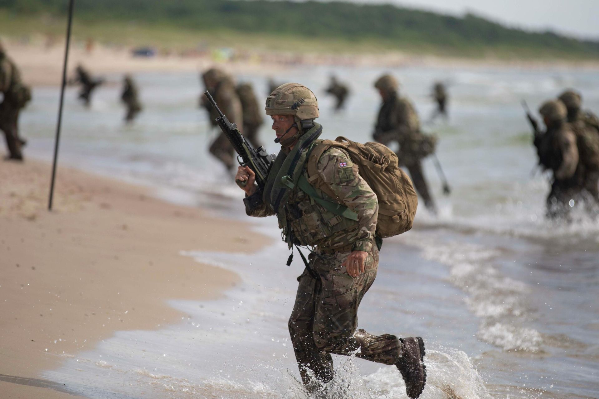 Британские военные во время совместных учений стран НАТО Baltic Operations (Baltops) в Паланге, Литва - РИА Новости, 1920, 02.10.2026