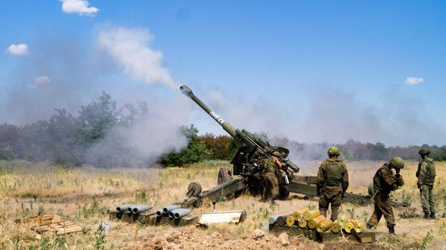 Боевая работа артиллерийских расчетов в ходе специальной военной операции