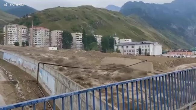 Селевой поток в Кабардино-Балкарии
