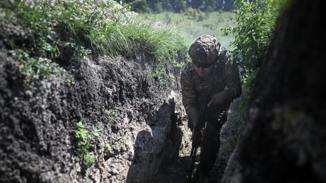 Российский военнослужащий