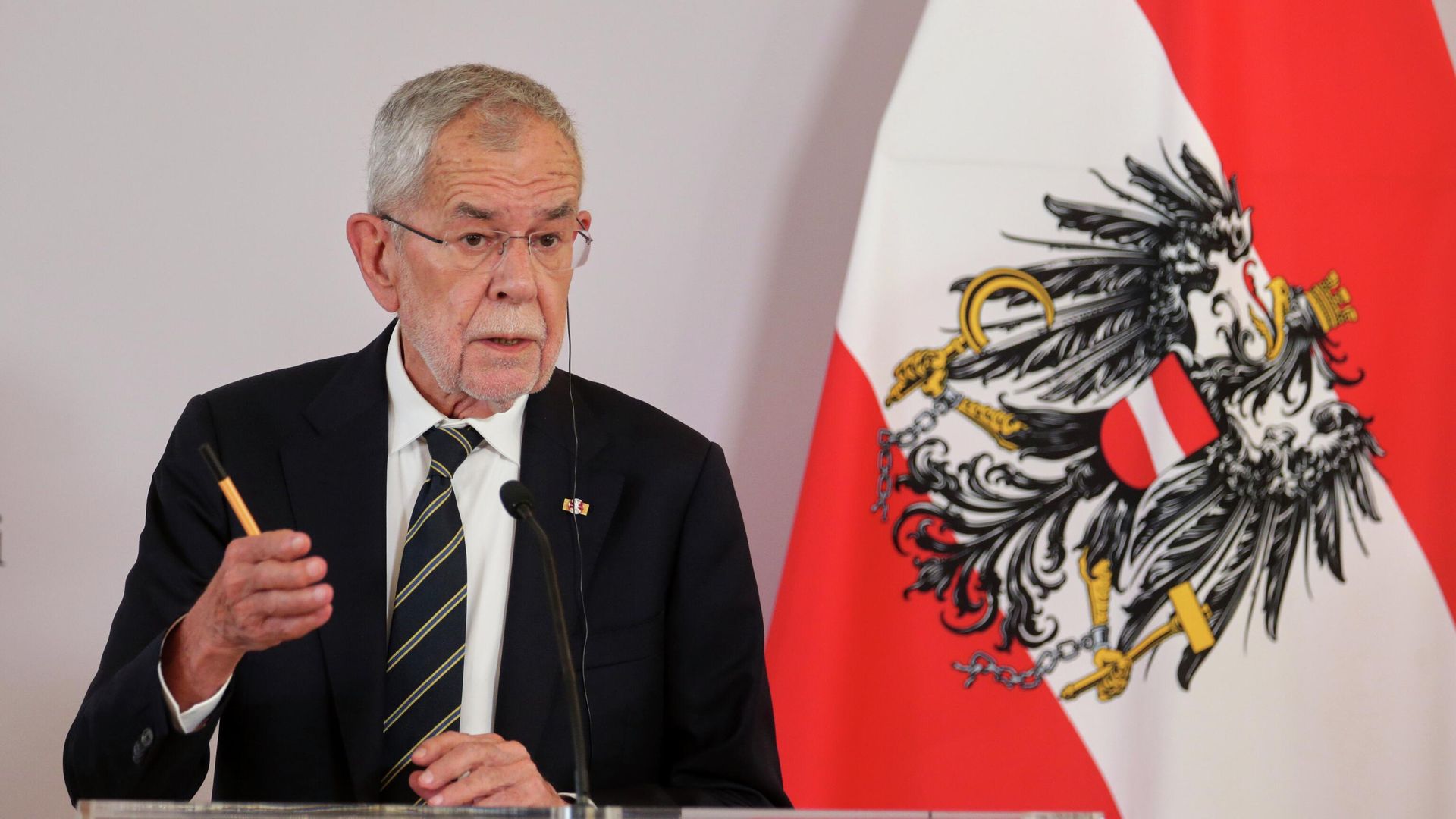Президент Австрии Александр ван дер Беллен Президент Австрии Александр ван дер Беллен - РИА Новости, 1920, 21.01.2026