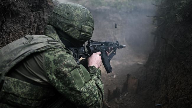 Российский военнослужащий