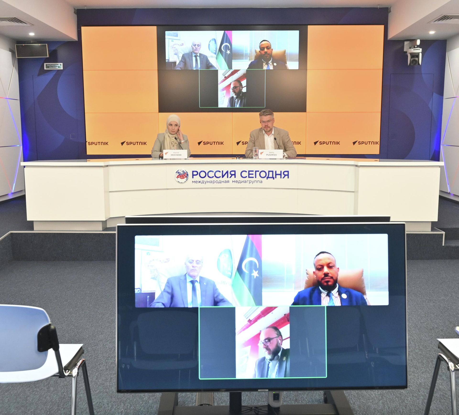 Sputnik и Ливийское информационное агентство подписали меморандум о взаимопонимании Sputnik и Ливийское информационное агентство подписали меморандум о взаимопонимании - РИА Новости, 1920, 05.08.2025
