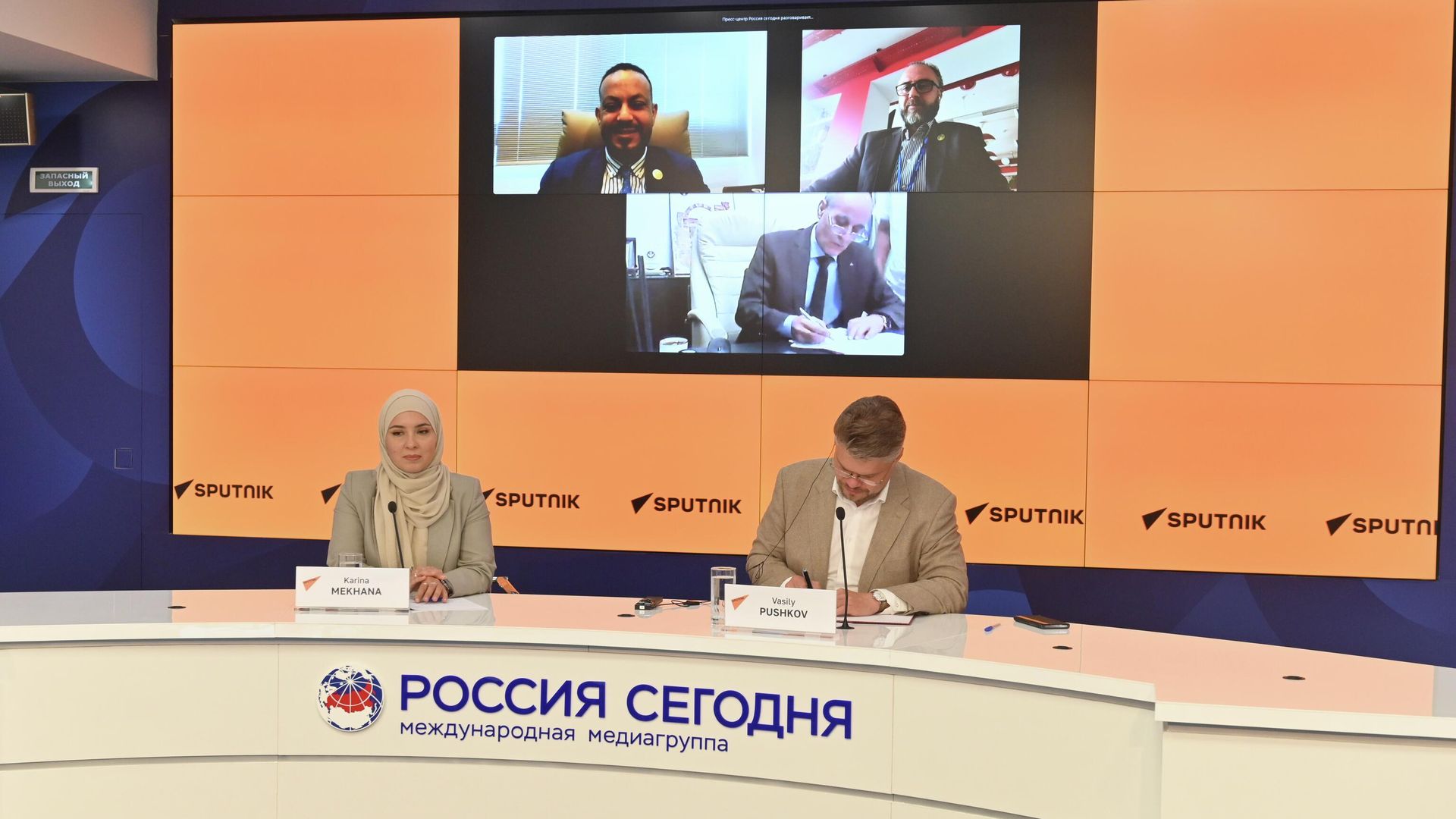 Sputnik и Ливийское информационное агентство подписали меморандум о взаимопонимании - РИА Новости, 1920, 05.08.2025