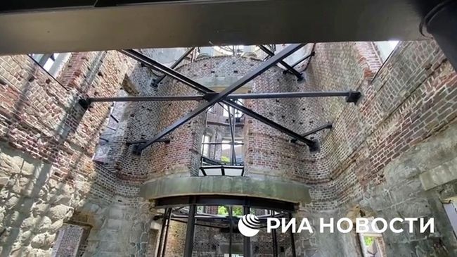 Внутри Атомного купола – закрытого для посещений объекта Всемирного наследия ЮНЕСКО