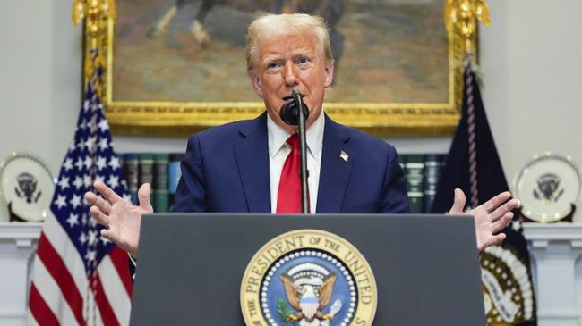 Президент США Дональд Трамп