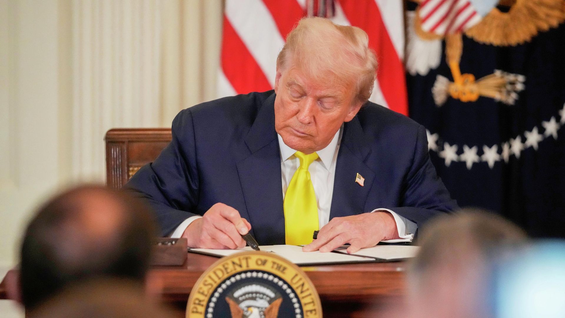 Президент США Дональд Трамп Президент США Дональд Трамп - РИА Новости, 1920, 08.08.2025
