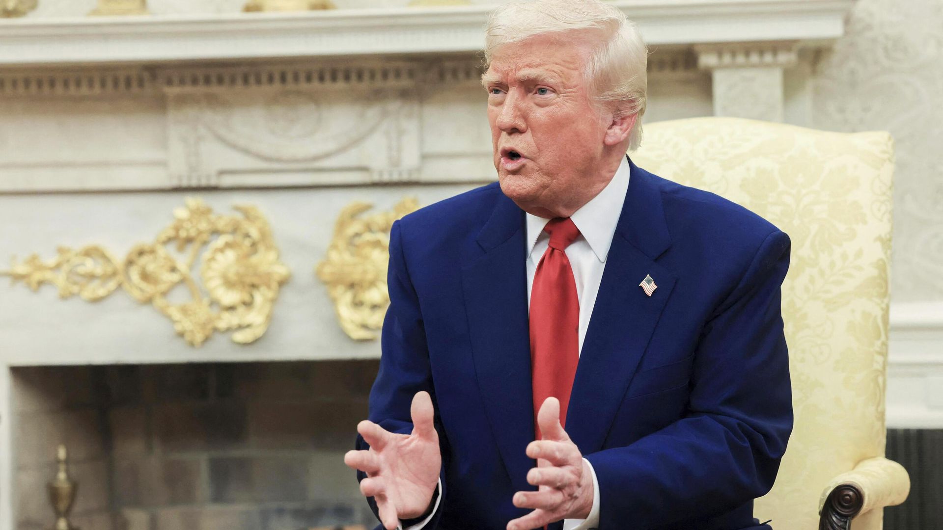 Президент США Дональд Трамп Президент США Дональд Трамп - РИА Новости, 1920, 20.04.2025
