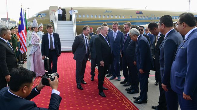 Король Малайзии Султан Ибрагим прибыл в Казань