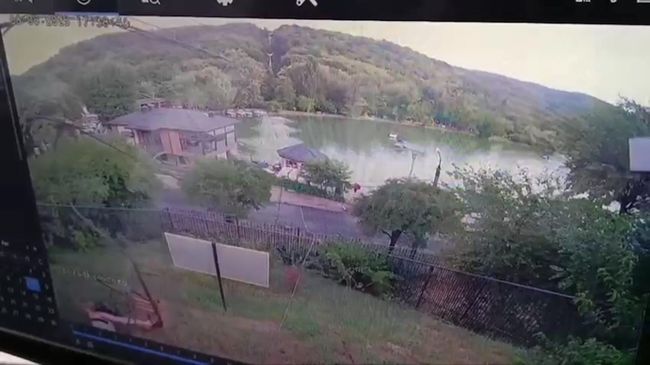 Момент обрыва троса канатной дороги