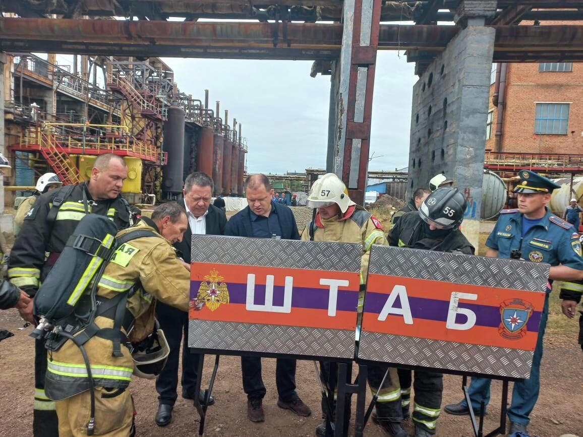 Обстановка на месте взрыва в Стерлитамаке Обстановка на месте взрыва в Стерлитамаке - РИА Новости, 1920, 09.08.2025