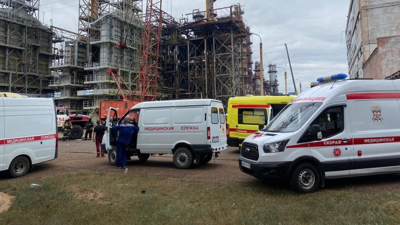 Обстановка на месте взрыва в Стерлитамаке Обстановка на месте взрыва в Стерлитамаке - РИА Новости, 1920, 09.08.2025