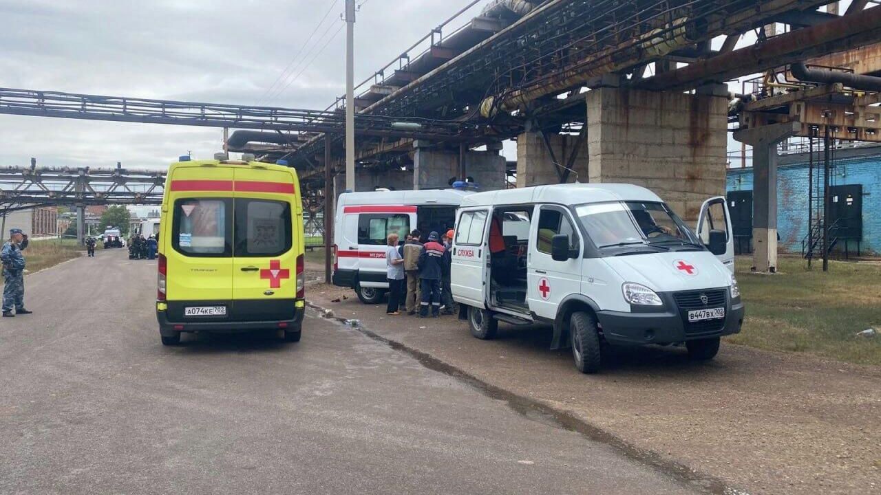 Обстановка на месте взрыва в Стерлитамаке Обстановка на месте взрыва в Стерлитамаке - РИА Новости, 1920, 09.08.2025