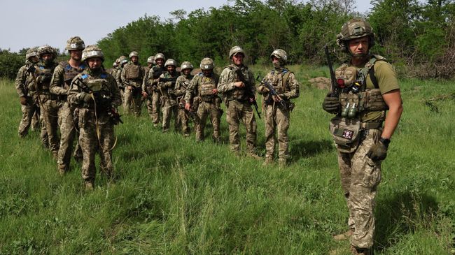 Украинские военные
