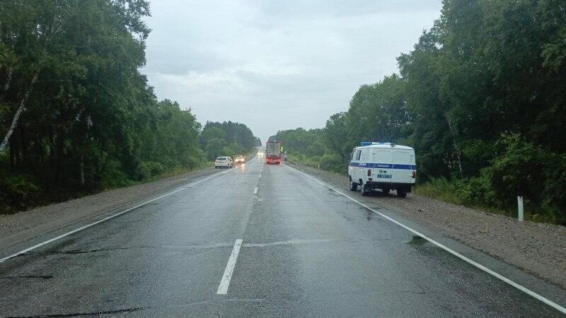 ДТП на автодороге А-370 Уссури Хабаровск-Владивосток ДТП на автодороге А-370 Уссури Хабаровск-Владивосток - РИА Новости, 1920, 03.12.2025