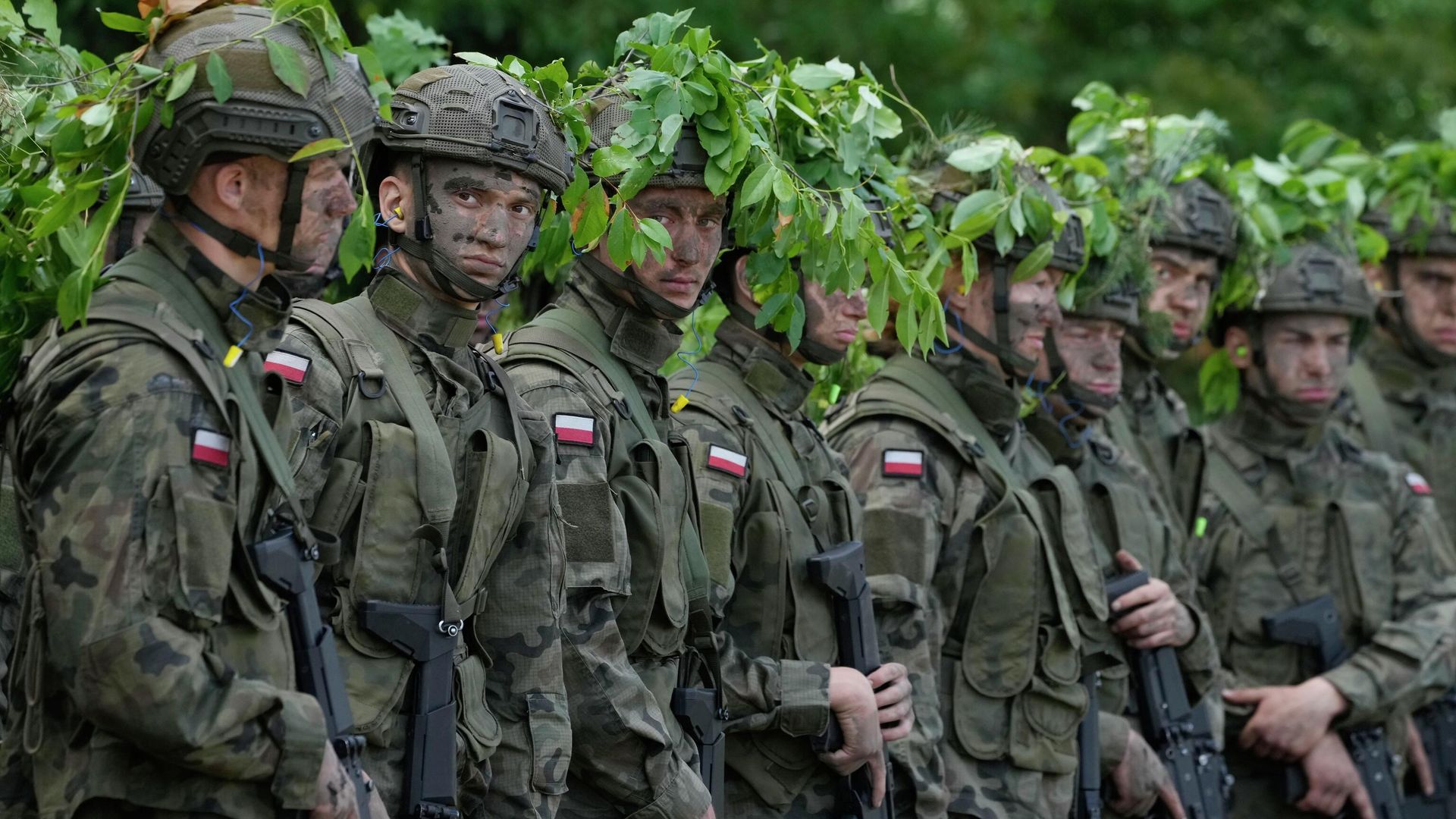 Польские военнослужащие Польские военнослужащие - РИА Новости, 1920, 17.06.2026