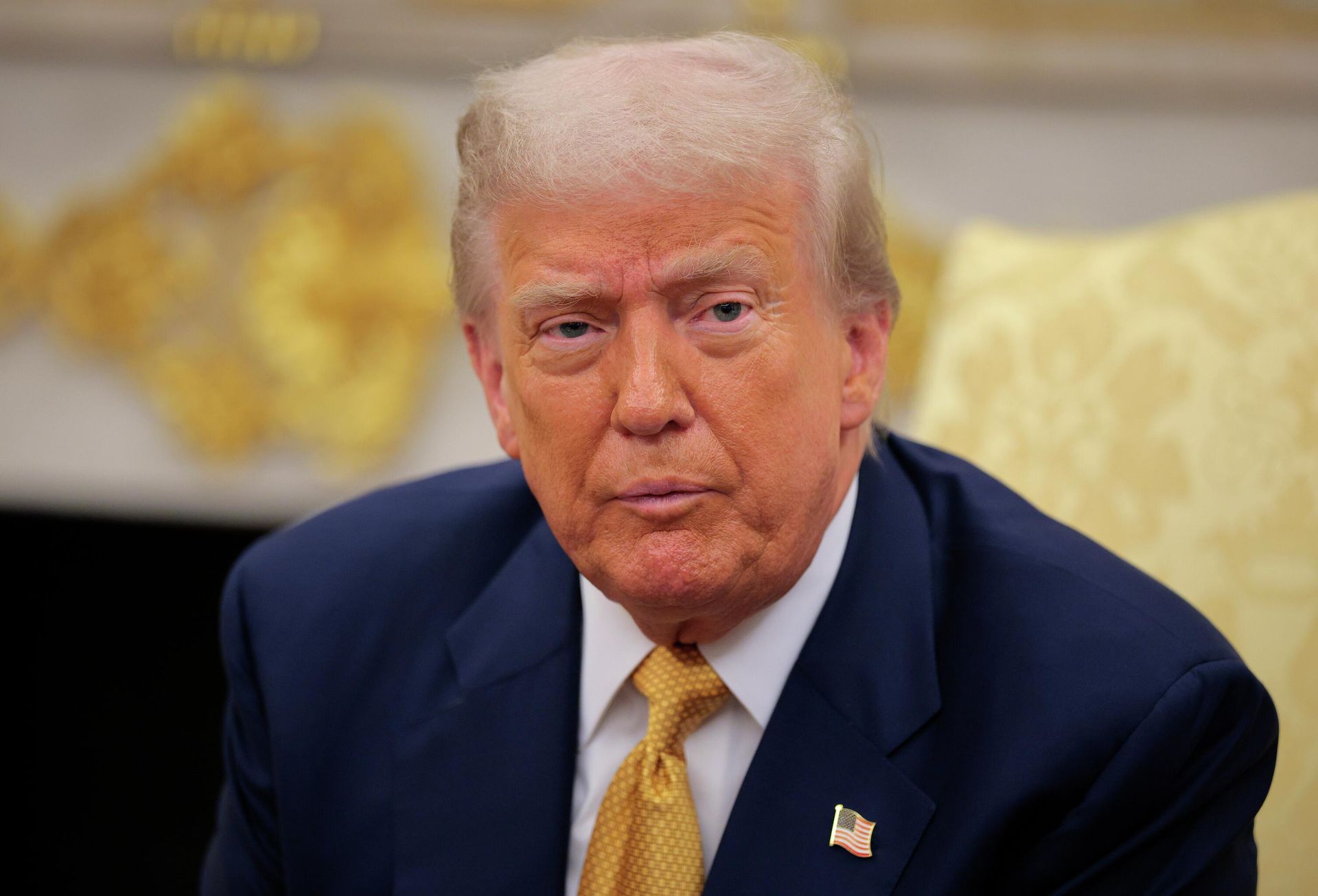 Президент США Дональд Трамп Президент США Дональд Трамп - РИА Новости, 1920, 11.08.2025