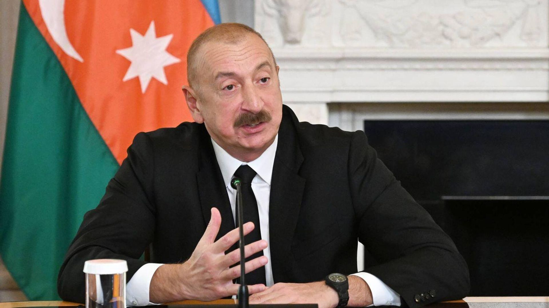 Президент Азербайджана Ильхам Алиев Президент Азербайджана Ильхам Алиев - РИА Новости, 1920, 21.08.2025