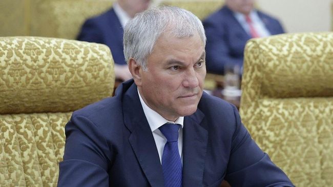 Председатель Государственной думы Вячеслав Володин 