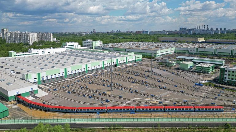 Открытие электродепо Южное