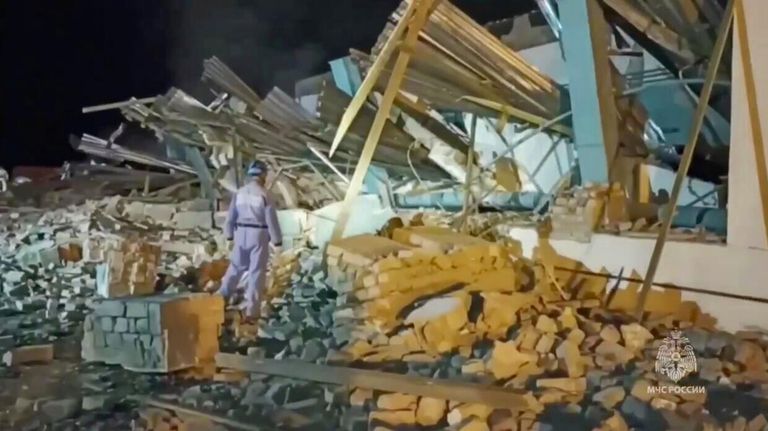 Место взрыва на заводе в Шиловском районе Рязанской области Место взрыва на заводе в Шиловском районе Рязанской области