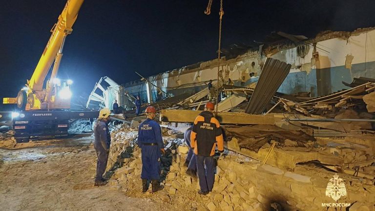 Место взрыва на заводе в Шиловском районе Рязанской области Место взрыва на заводе в Шиловском районе Рязанской области
