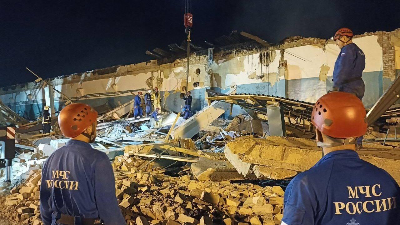 Место взрыва на заводе в Шиловском районе Рязанской области Место взрыва на заводе в Шиловском районе Рязанской области - РИА Новости, 1920, 18.08.2025