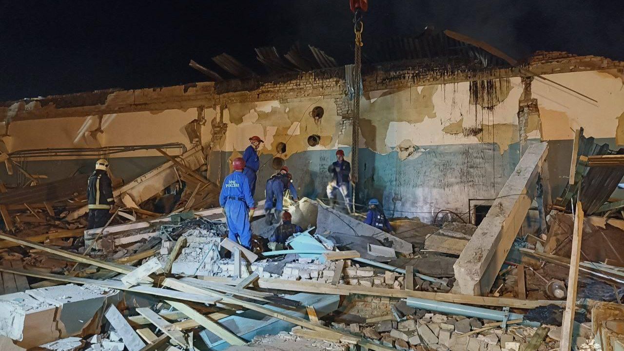 Место взрыва на заводе в Шиловском районе Рязанской области Место взрыва на заводе в Шиловском районе Рязанской области - РИА Новости, 1920, 16.08.2025