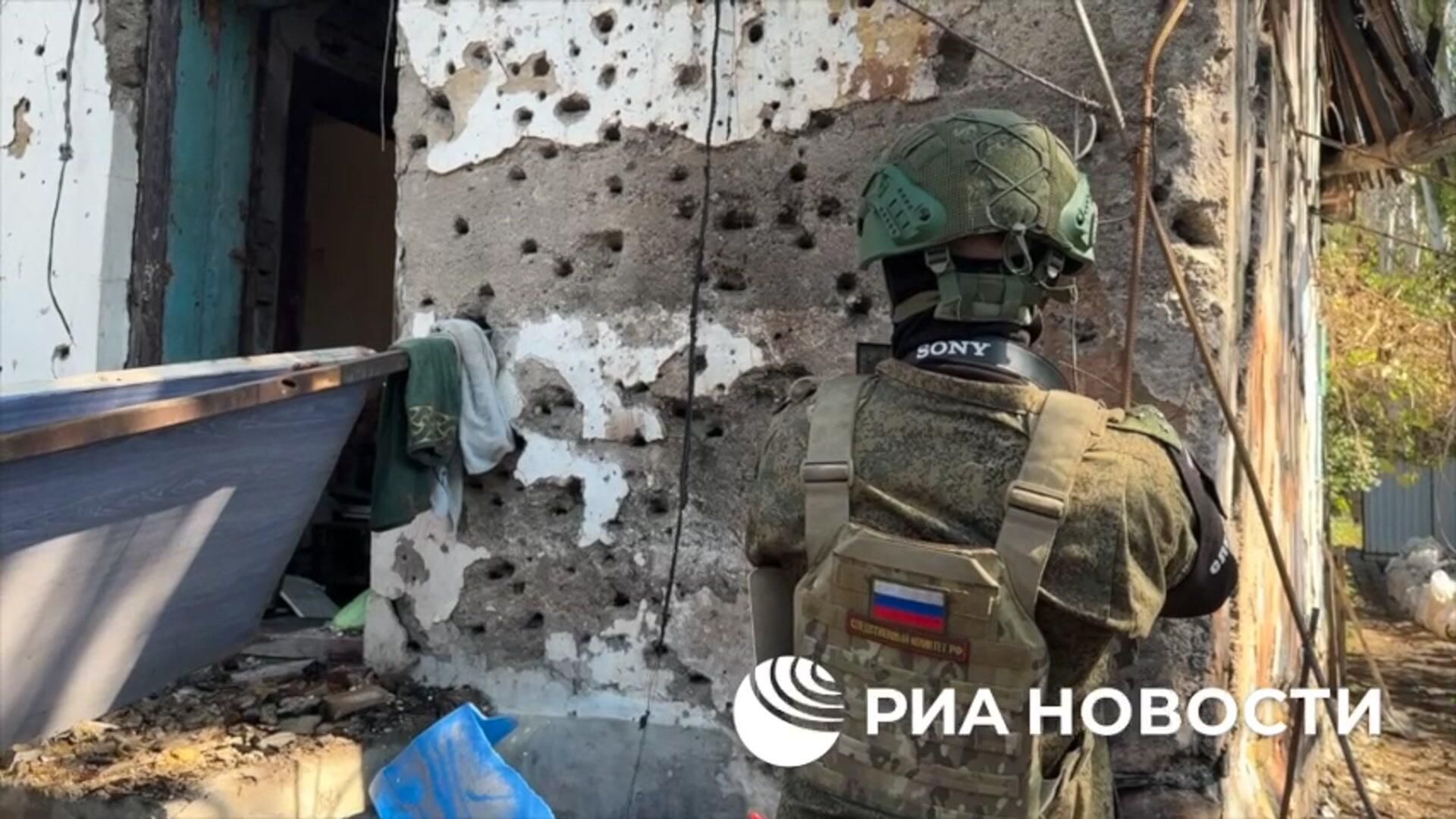 Остатки ударных БПЛА, примененных ВСУ при ночной атаке на Донецк Остатки ударных БПЛА, примененных ВСУ при ночной атаке на Донецк - РИА Новости, 1920, 18.08.2025