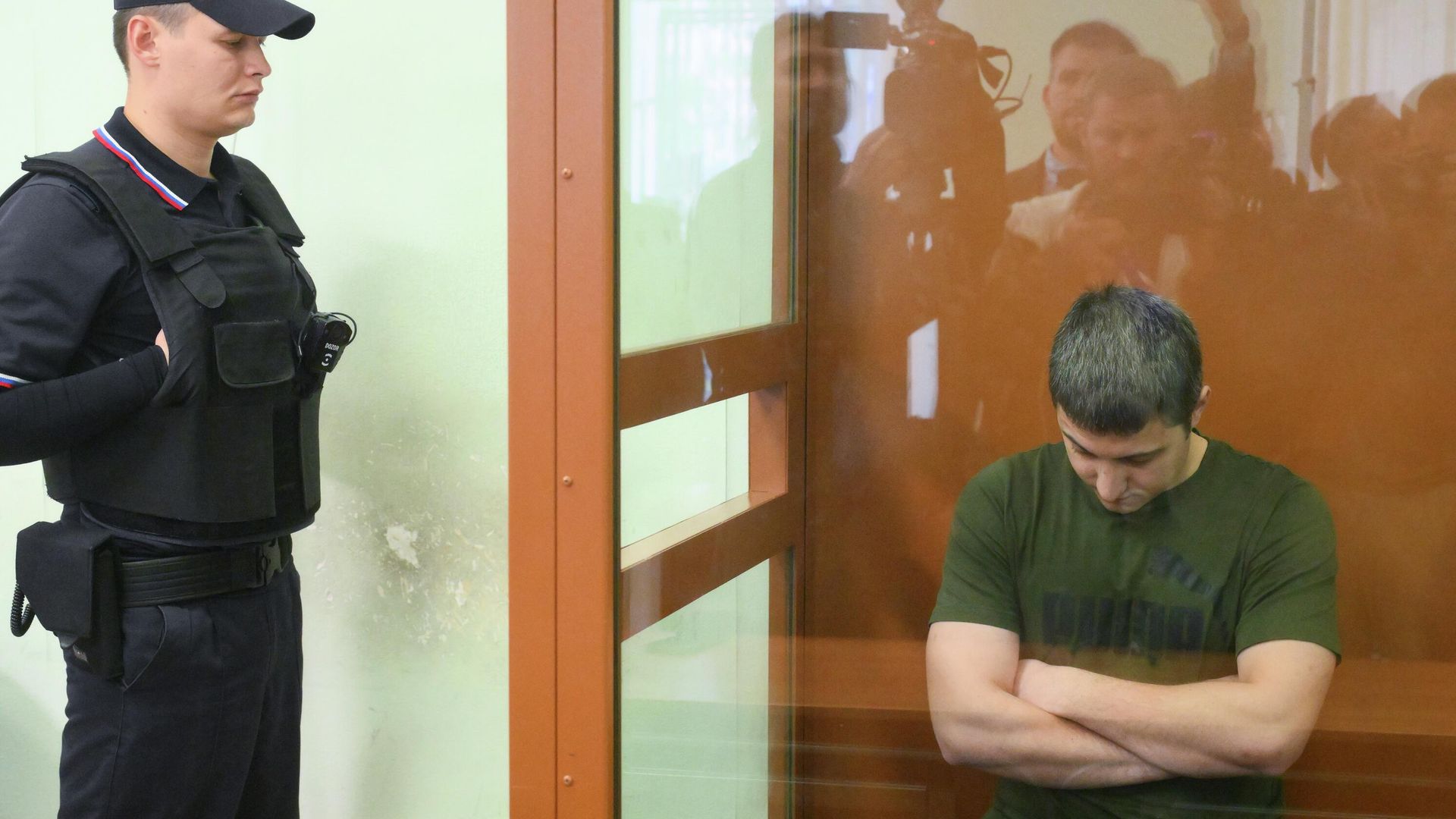 Ростислав Журавлев в здании суда Ростислав Журавлев в здании суда - РИА Новости, 1920, 18.08.2025