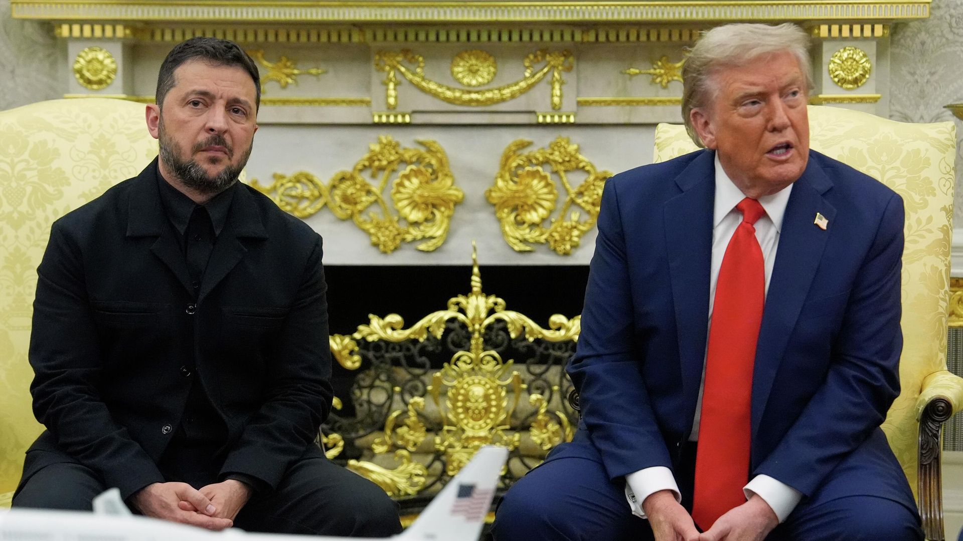 Дональд Трамп и Владимир Зеленский Дональд Трамп и Владимир Зеленский - РИА Новости, 1920, 20.11.2025
