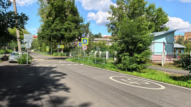 Дорога в Московской области