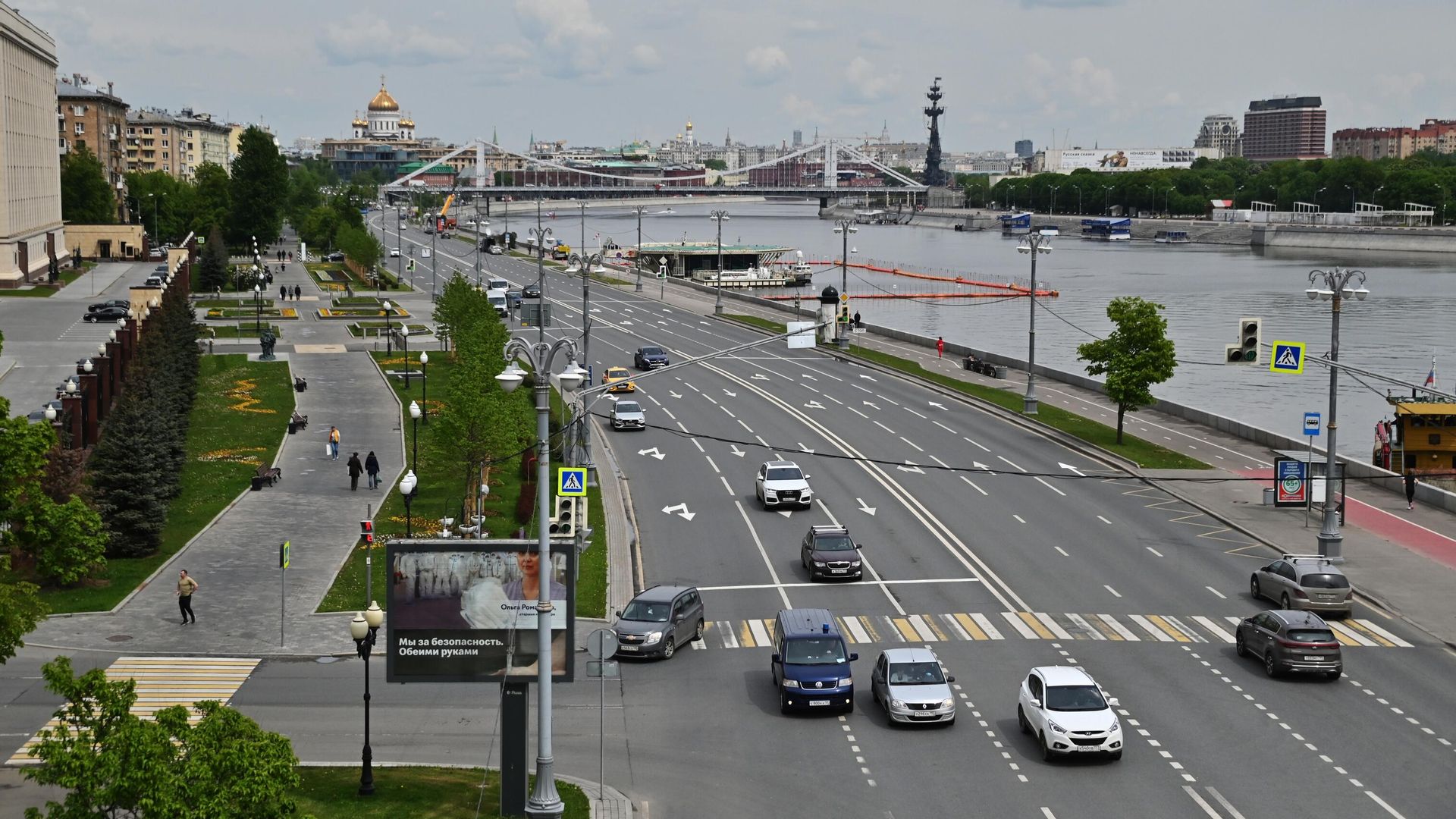 Фрунзенская набережная в Москве Фрунзенская набережная в Москве - РИА Новости, 1920, 08.10.2025