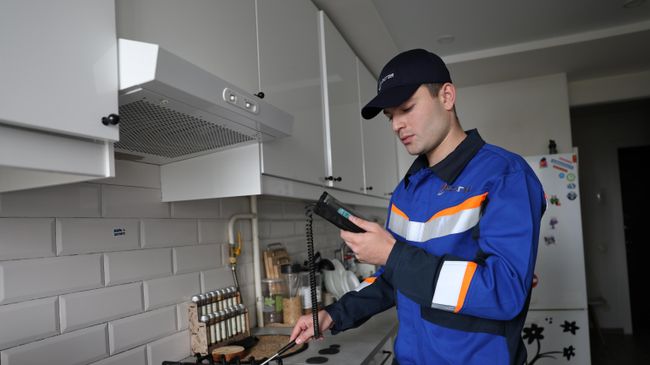 Проверка газовой плиты