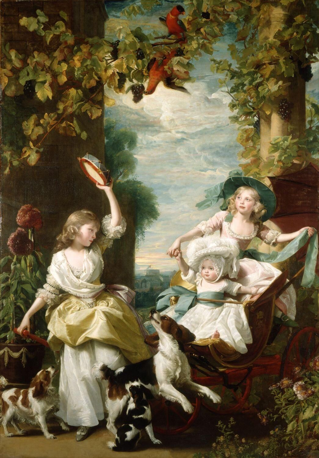Джон Синглтон Копли Три младших дочери короля Георга III, 1785 год Джон Синглтон Копли Три младших дочери короля Георга III, 1785 год - РИА Новости, 1920, 21.08.2025