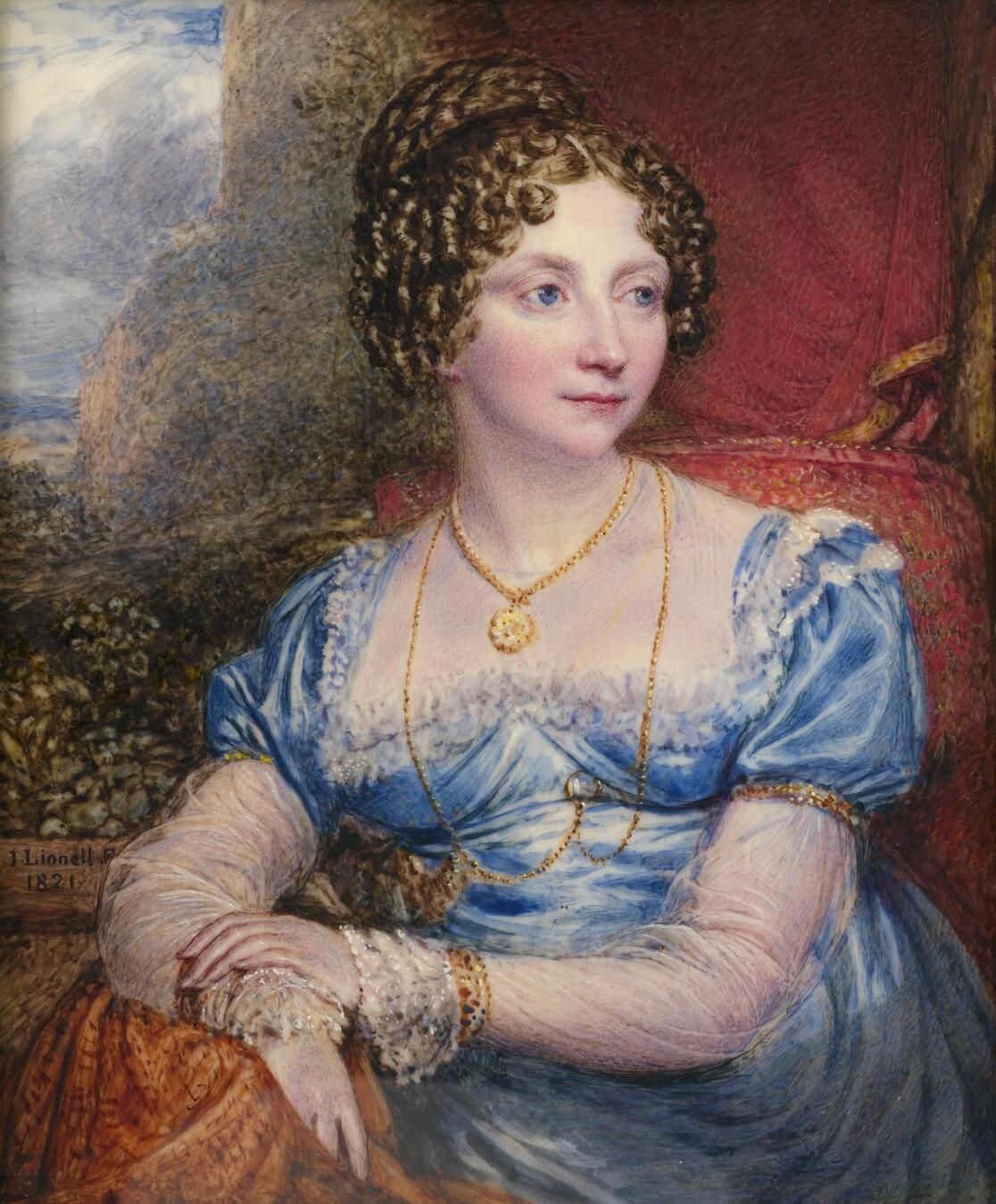 Джон Линнелл Принцесса София, 1821 год Джон Линнелл Принцесса София, 1821 год - РИА Новости, 1920, 21.08.2025