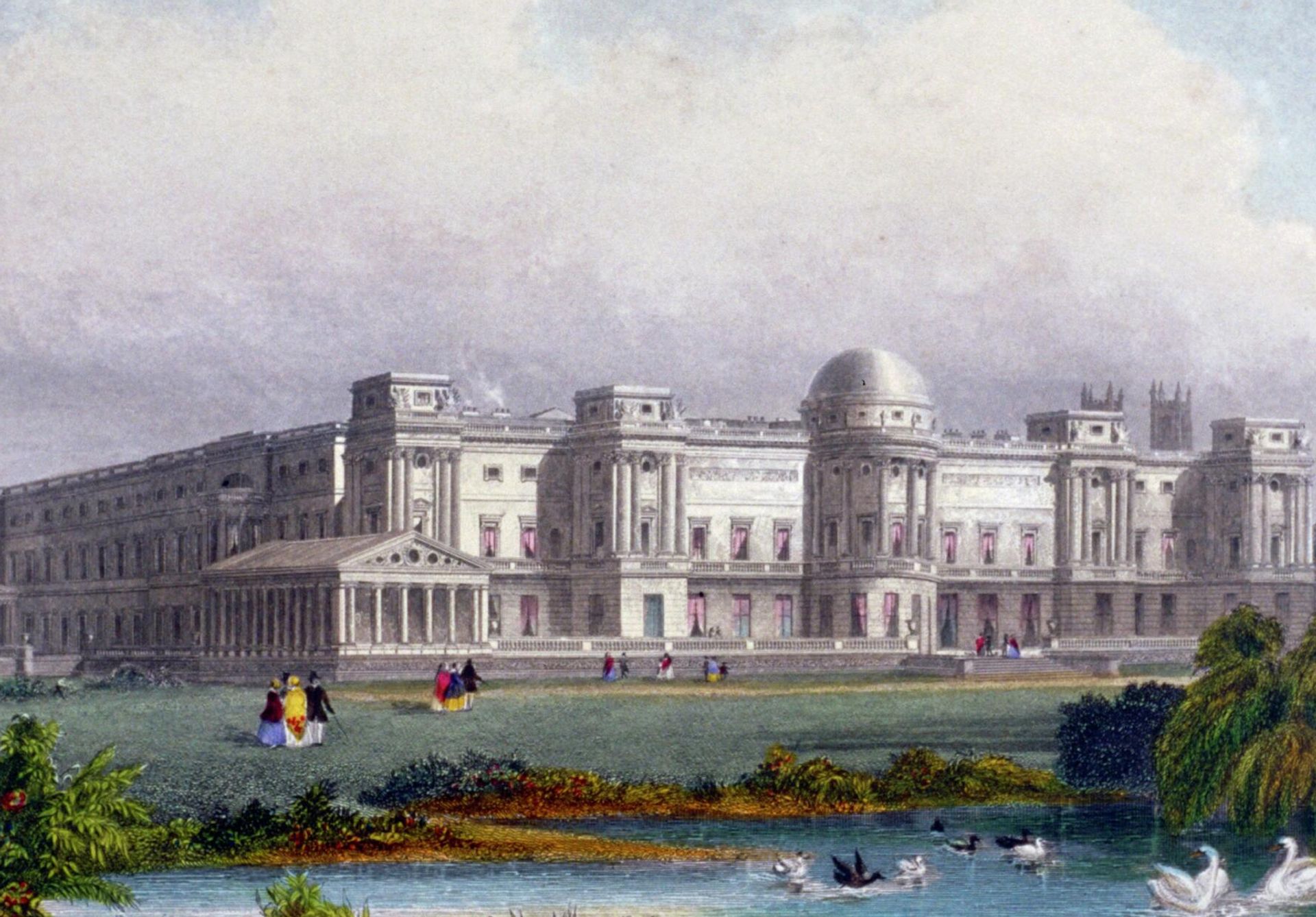 Букингемский дворец, 1830 год Букингемский дворец, 1830 год - РИА Новости, 1920, 21.08.2025