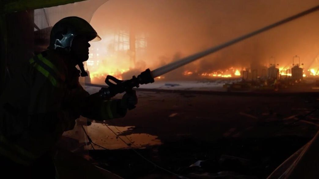 Пожар на заводе в Мукачево на западе Украины Пожар на заводе в Мукачево на западе Украины - РИА Новости, 1920, 22.08.2025